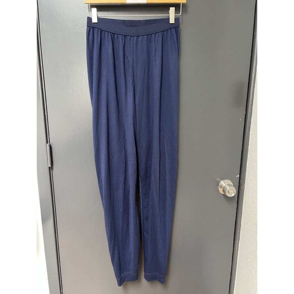 Patagonia Capilene Base Layer Leggings Mens Sz L Navy Blue 44100 USA